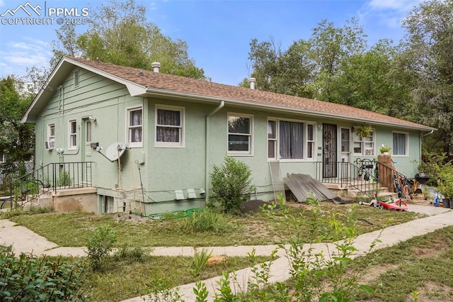 view of ranch-style home