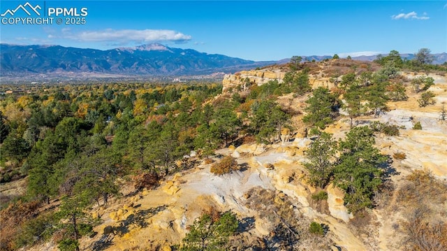 property view of mountains