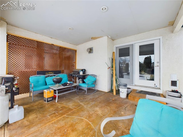 view of patio / terrace featuring outdoor lounge area