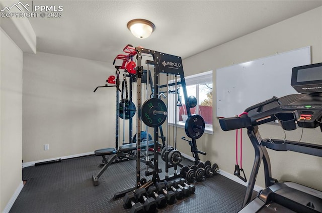 view of workout room