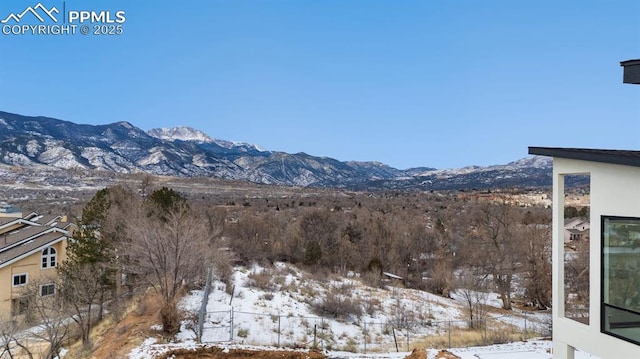 property view of mountains