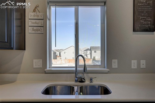 kitchen featuring sink