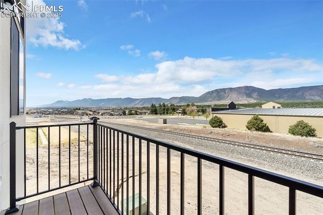 241 N Front St Unit 101, Monument, CO 80132 - balcony with a mountain view