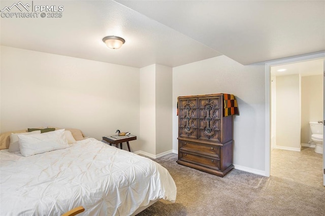 bedroom with carpet flooring