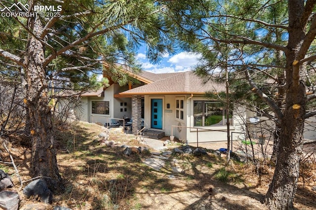 view of ranch-style home