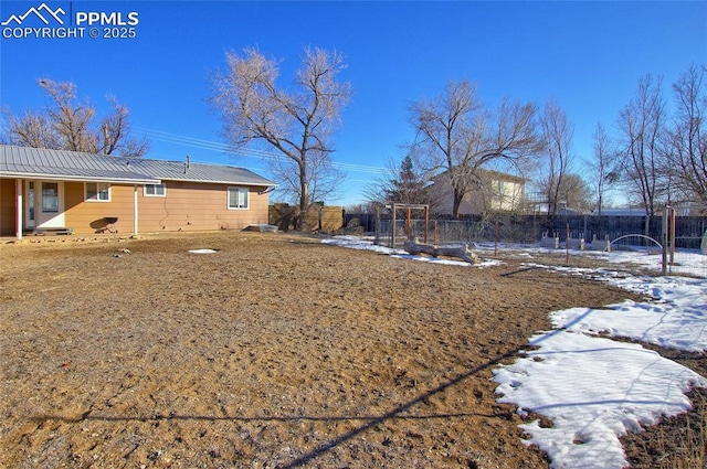 369 G St, Penrose, CO 81240 - view of snowy yard