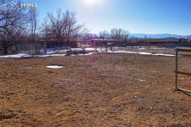 369 G St, Penrose, CO 81240 - view of yard with a mountain view and a rural view