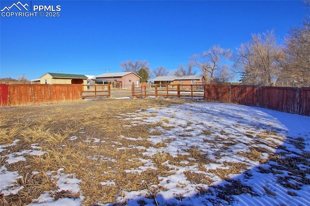 369 G St, Penrose, CO 81240 - view of snowy yard