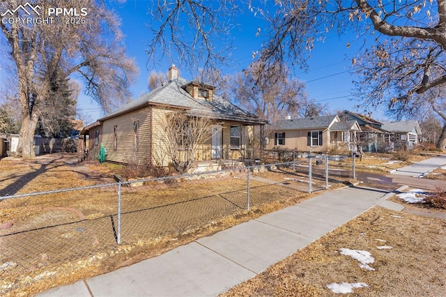 view of front of house