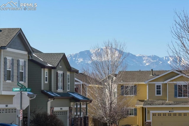 view of mountain feature