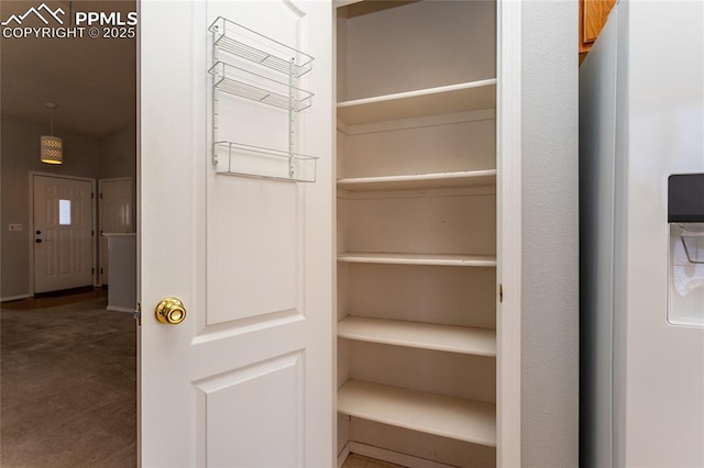 view of closet