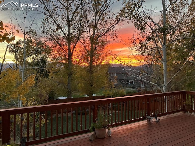 view of deck