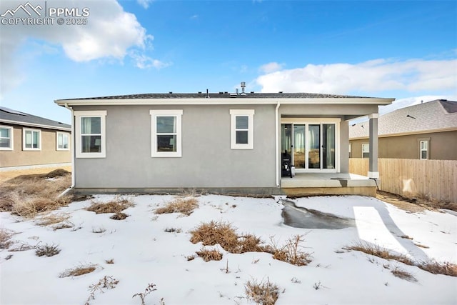 2315 Sunrise Ln, Pueblo, CO 81008 - view of snow covered property