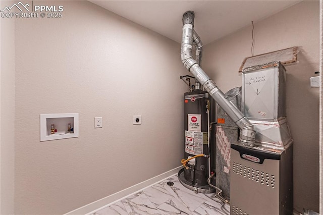 utilities with water heater