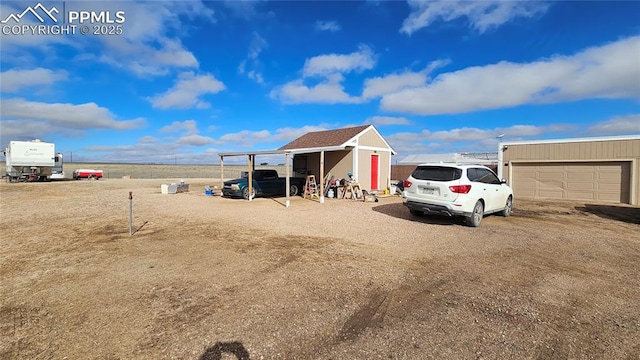 view of outbuilding featuring an outdoor structure