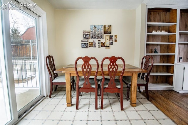 517 W Ramona Ave, Colorado Springs, CO 80905 - dining room featuring light hardwood / wood-style floors