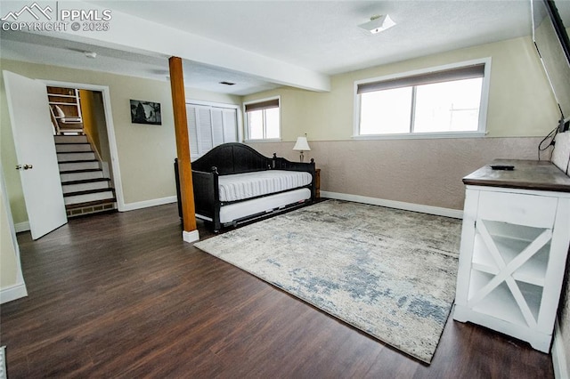 517 W Ramona Ave, Colorado Springs, CO 80905 - bedroom with dark hardwood / wood-style floors