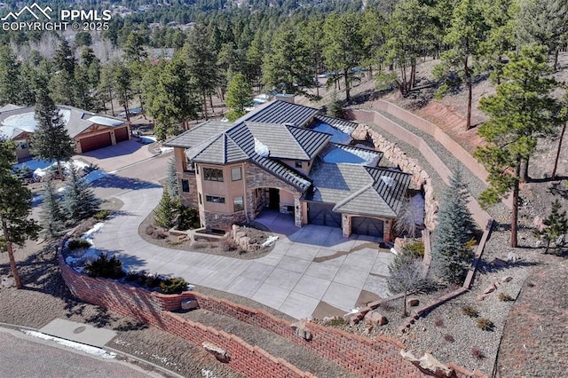 201 Fox Mountain Dr, Woodland Park, CO 80863 - drone / aerial view