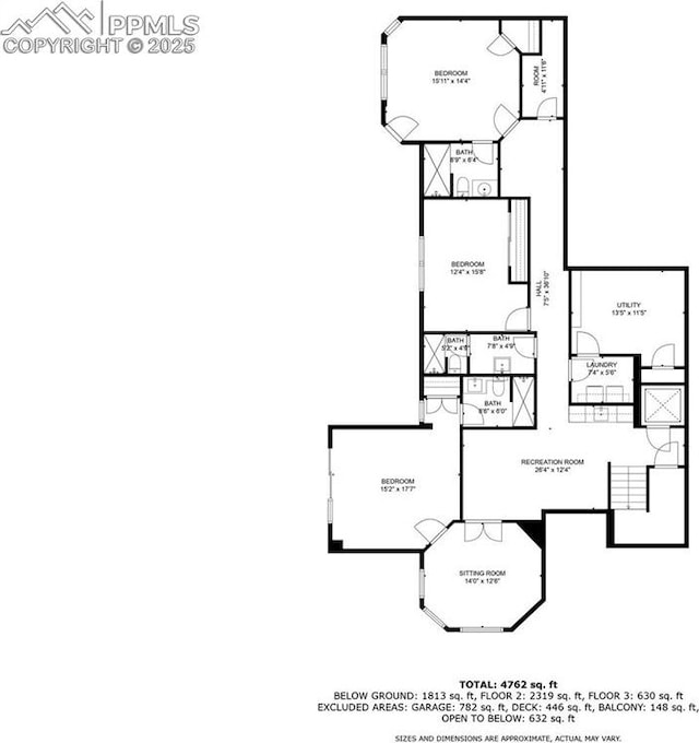 201 Fox Mountain Dr, Woodland Park, CO 80863 - floor plan