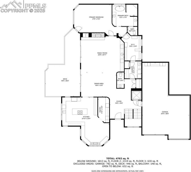 201 Fox Mountain Dr, Woodland Park, CO 80863 - plan