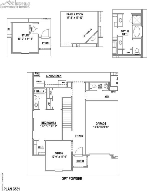9675 Owl Perch Loop, Colorado Springs, CO 80908 - floor plan