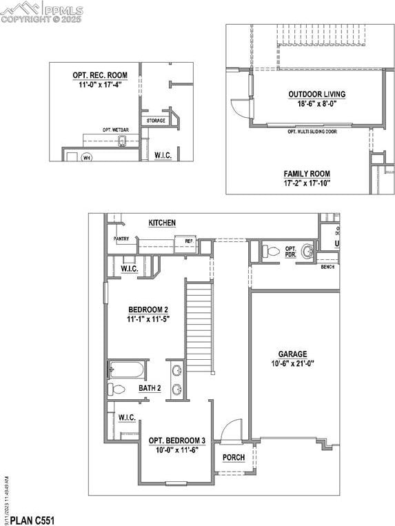 9675 Owl Perch Loop, Colorado Springs, CO 80908 - floor plan