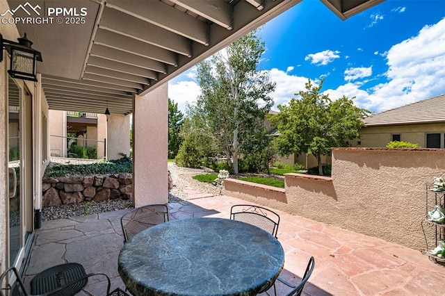 view of patio / terrace