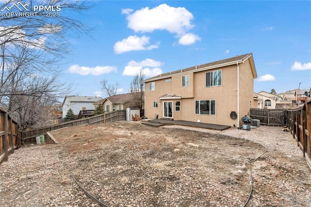 view of rear view of property