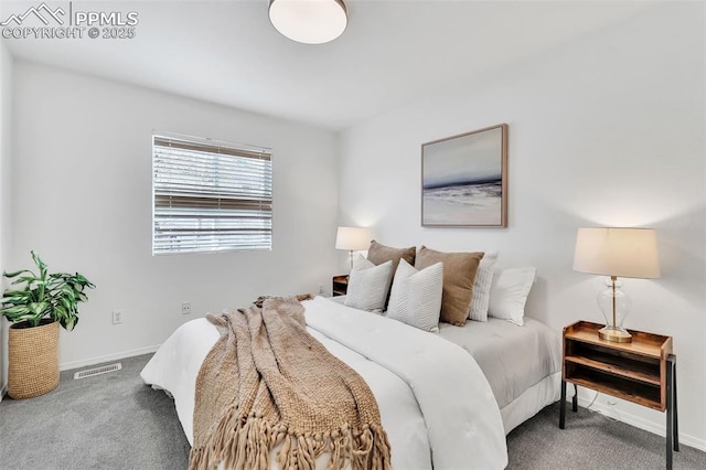 bedroom featuring carpet floors