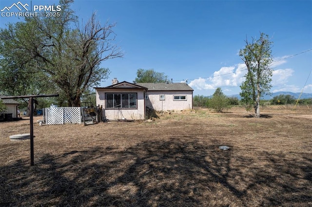 view of rear view of house