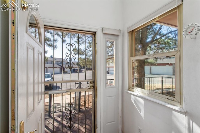 view of entryway