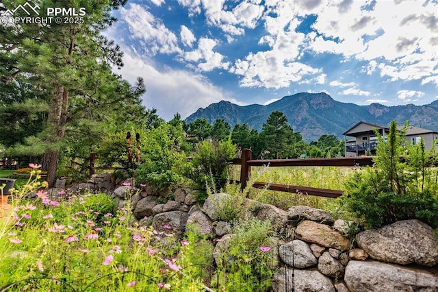 property view of mountains