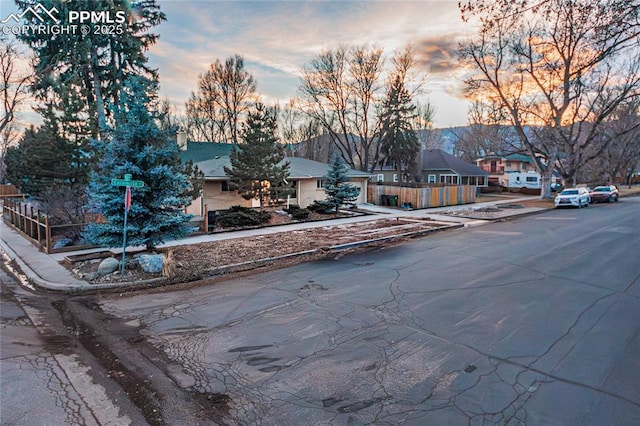 view of street