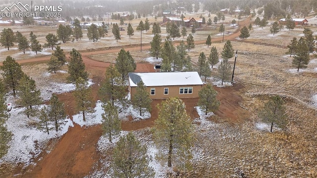 20 Apache Cir, Florissant, CO 80816 - bird's eye view