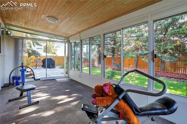 2113 Woodburn St, Colorado Springs, CO 80906 - view of unfurnished sunroom