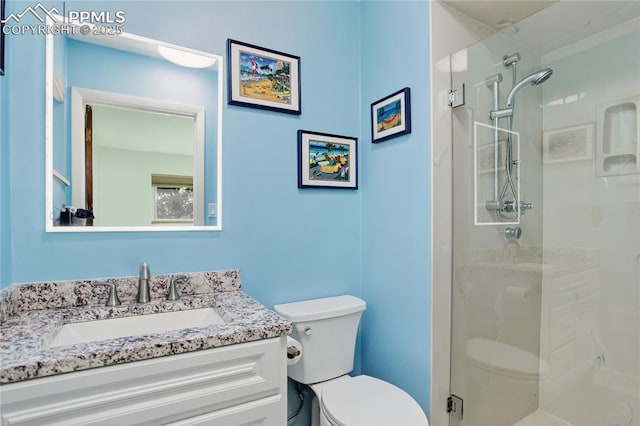 2113 Woodburn St, Colorado Springs, CO 80906 - full bathroom with a shower stall and vanity