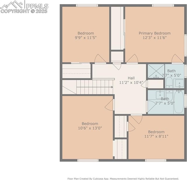 2113 Woodburn St, Colorado Springs, CO 80906 - view of property floor plan