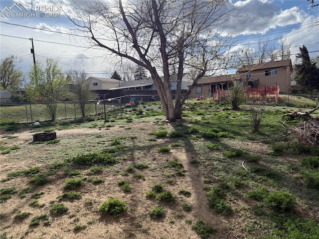 2106 Capulin Dr, Colorado Springs, CO 80910 - view of yard with fence