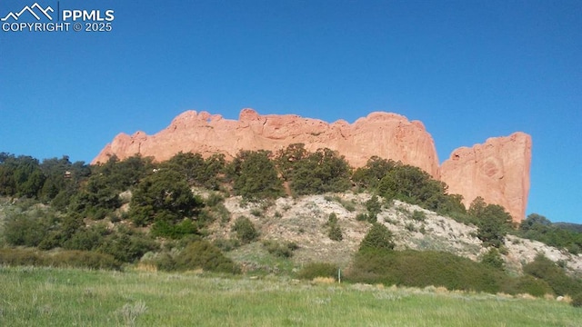 view of mountain feature