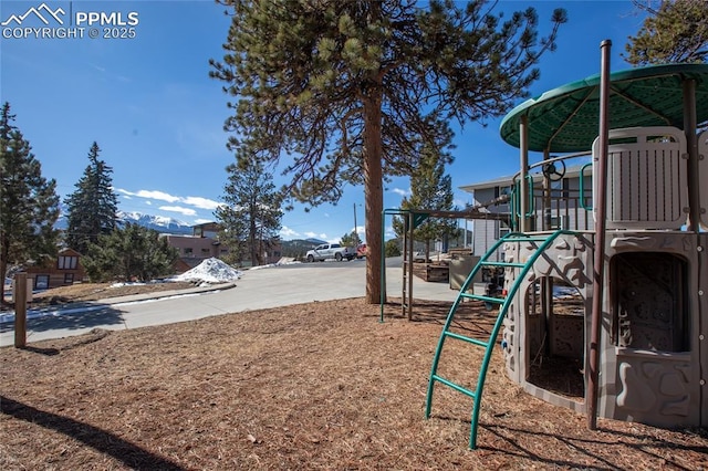 view of communal playground