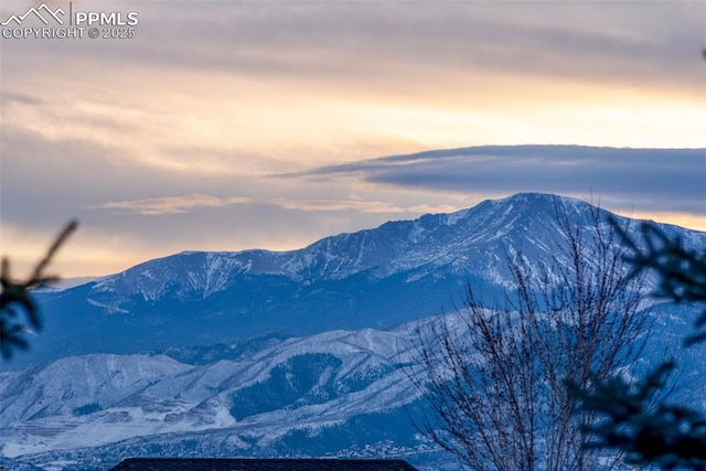 property view of mountains