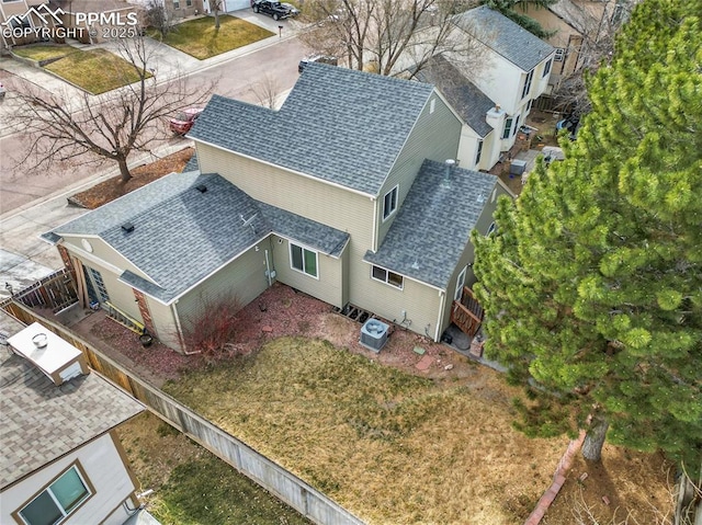 drone / aerial view