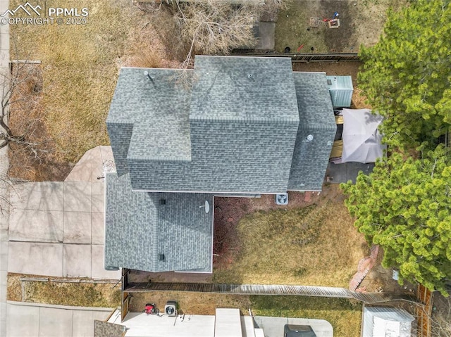 drone / aerial view