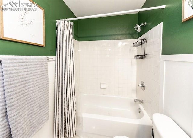 4679 Canyon Wren Ln, Colorado Springs, CO 80916 - full bath with shower / bath combo and toilet