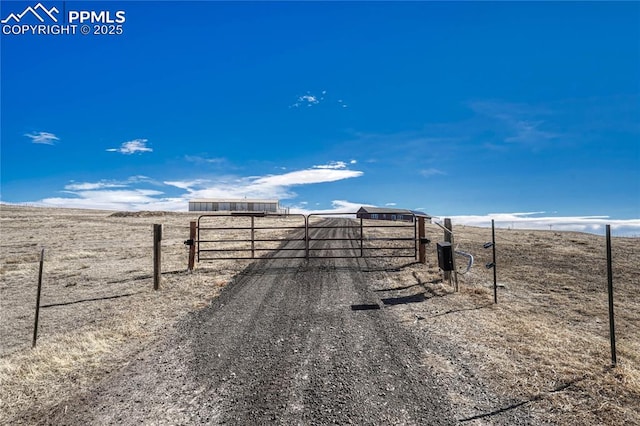 exterior space featuring fence