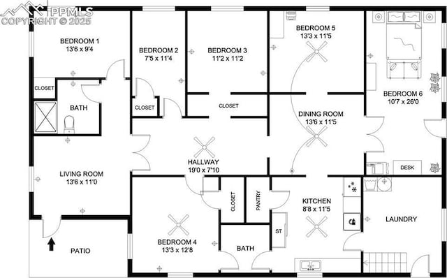 view of layout