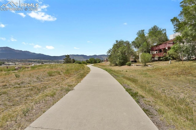 1073 Westmoreland Rd, Colorado Springs, CO 80907 - exterior space featuring a mountain view
