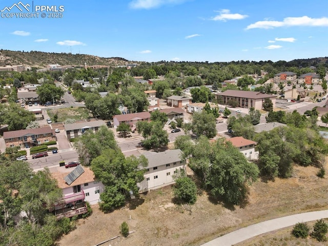 1073 Westmoreland Rd, Colorado Springs, CO 80907 - birds eye view of property with a residential view