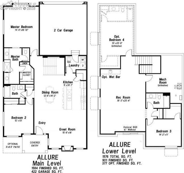 9455 Jollity Pt, Colorado Springs, CO 80924 - floor plan / room layout