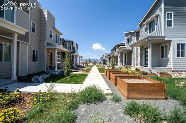 view of home's community with a residential view